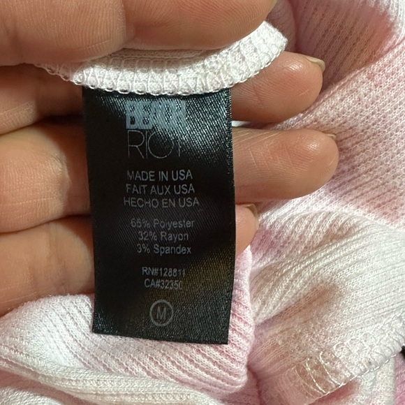 Beach Riot Hailey Sunrise Tie Dye Wide Leg Pants - Picture 11 of 11